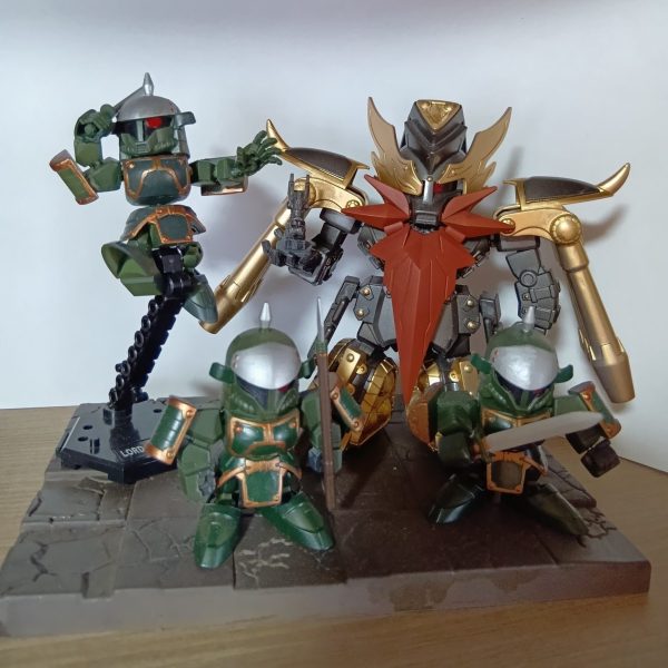 BB戦士 董卓ザク&部隊兵(董卓軍)