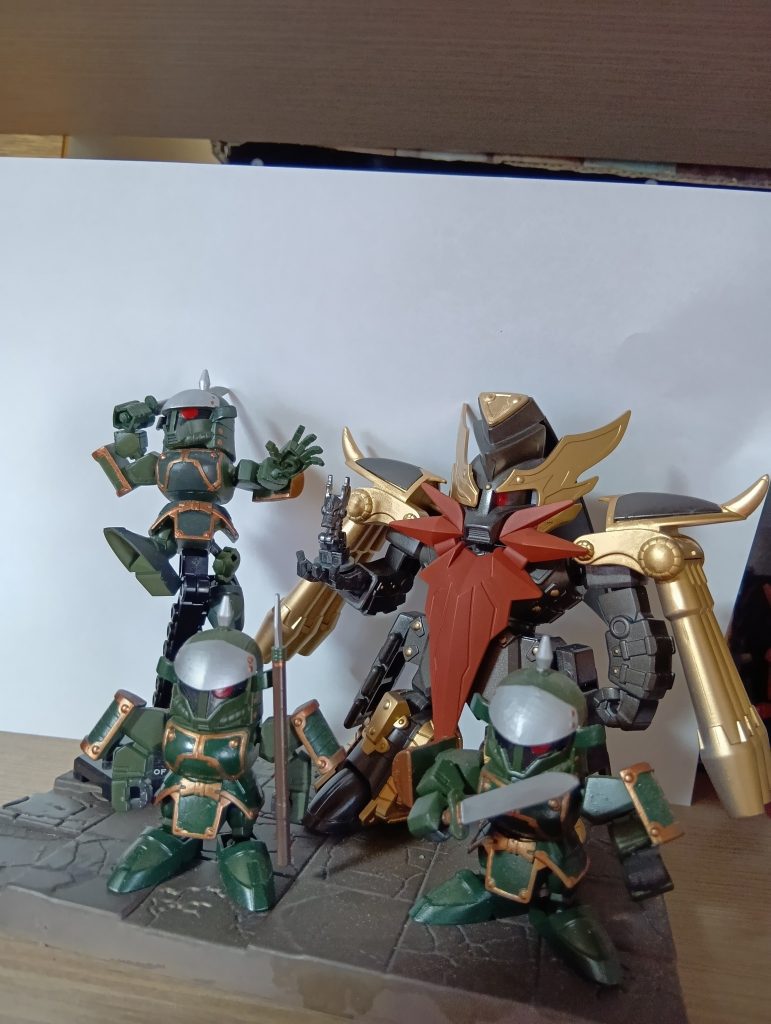 部隊兵も頑張ってます💪