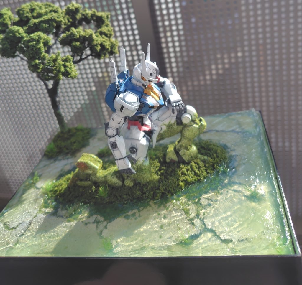 ジオラマは自然光での撮影が楽しいですね！でもベランダからの景色が残念なのがやっぱつれぇわ