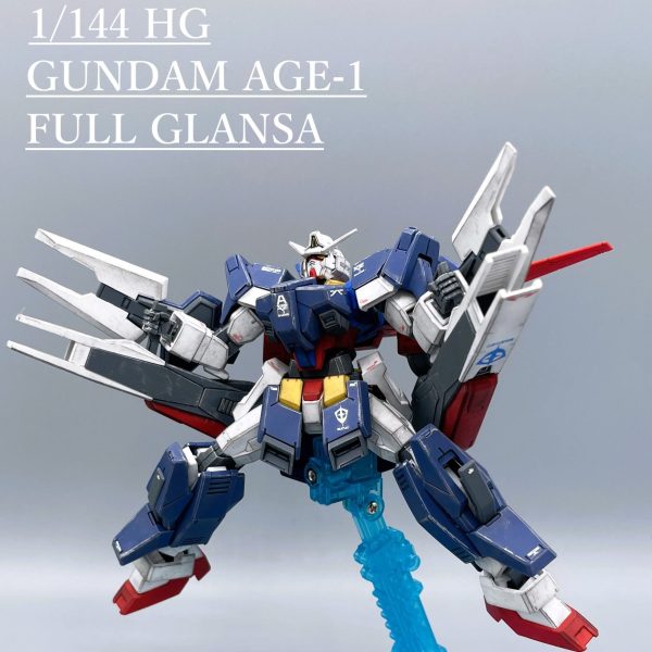 【HG】AGE-1 フルグランサ【簡単仕上げ】