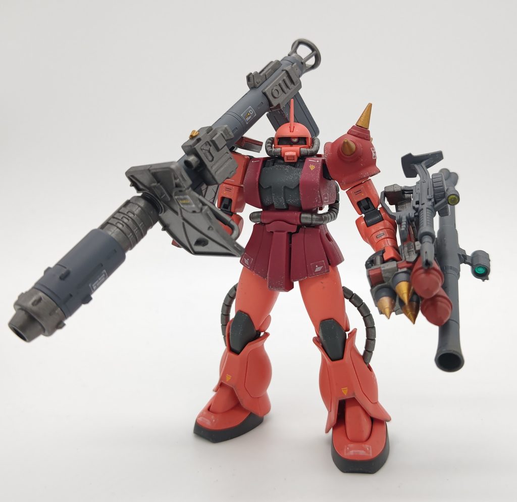 シャア専用ザクⅡ ア・バオア・クー仕様–5枚目/制作者：ユッキー