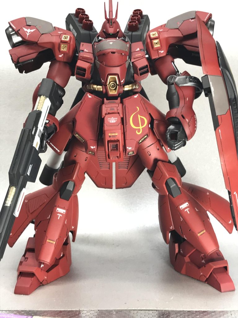 スジボリメインで仕上げました。