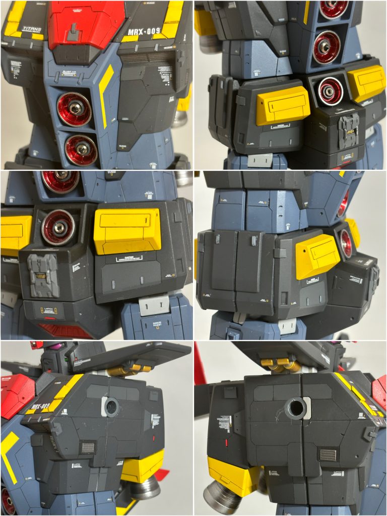 胴部ディテールアップ状況