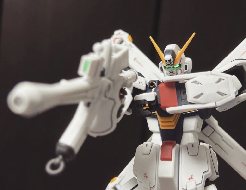 ザンバスター射撃ザンバスターって媒体によって色がよく変わるんで塗ってないです(サボりました)