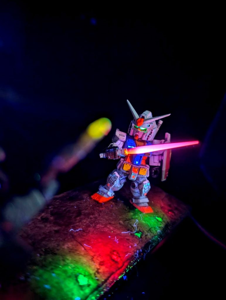 コンバージ＃26　ドアンザク＆ガンダム　ディティールアップ–7枚目/制作者：しうまい