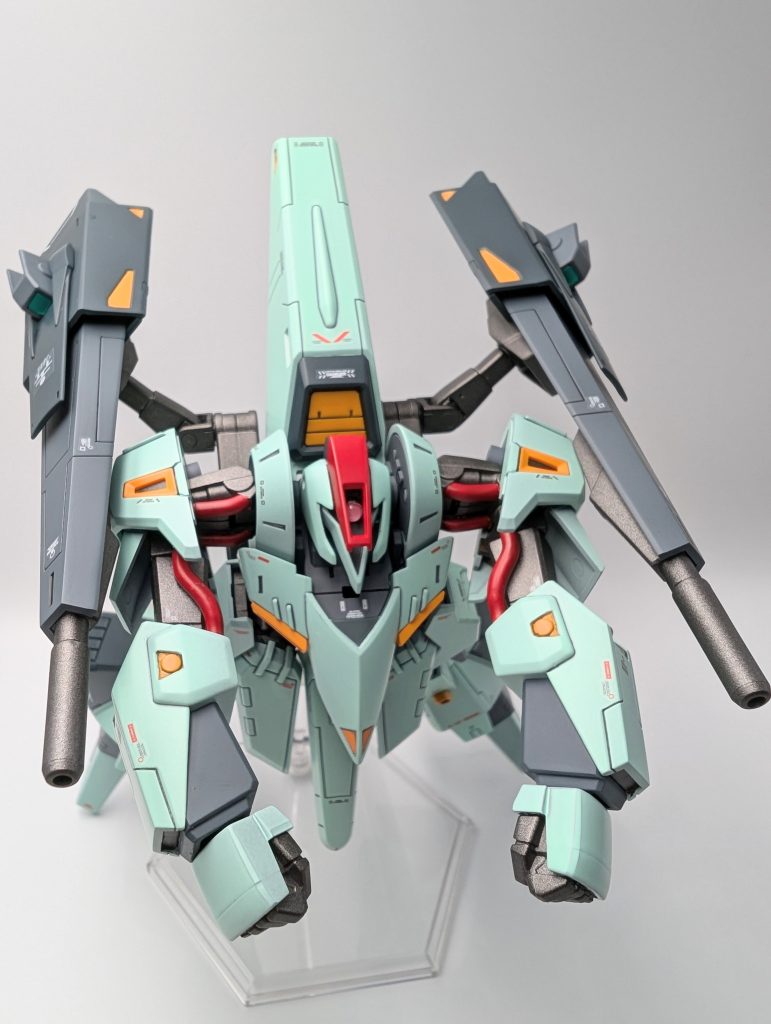 この格好はオリジナルのギャプランのようにはいきませんね