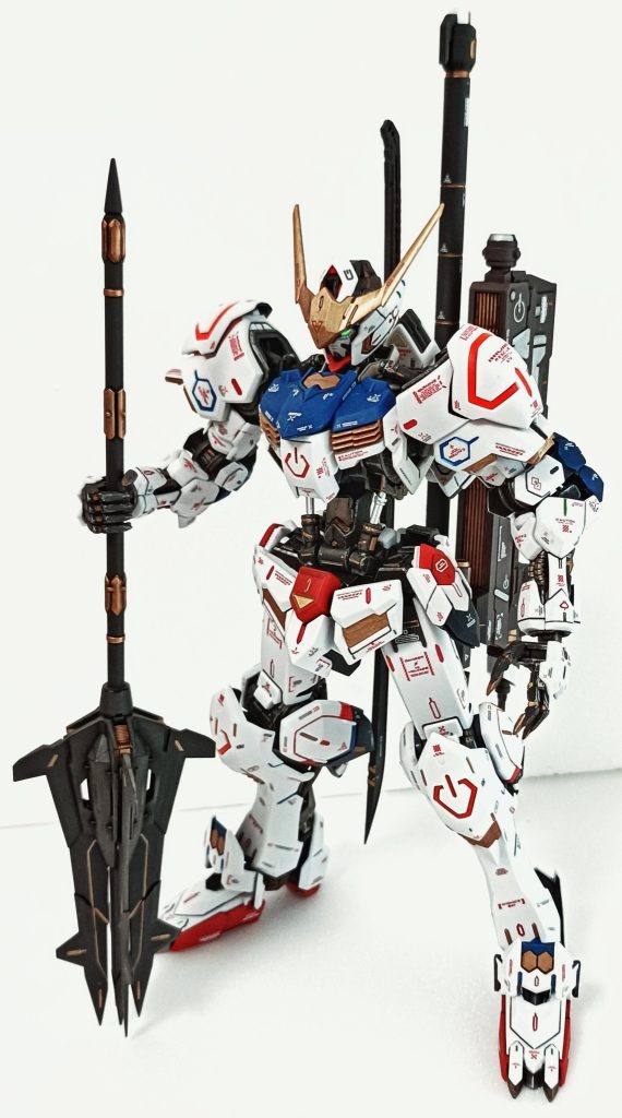 ガンダムプラモデル　MGガンダムバルバトス 第4形態ウェザリング　完成品 1000000711-4-aspect-ratio-750-