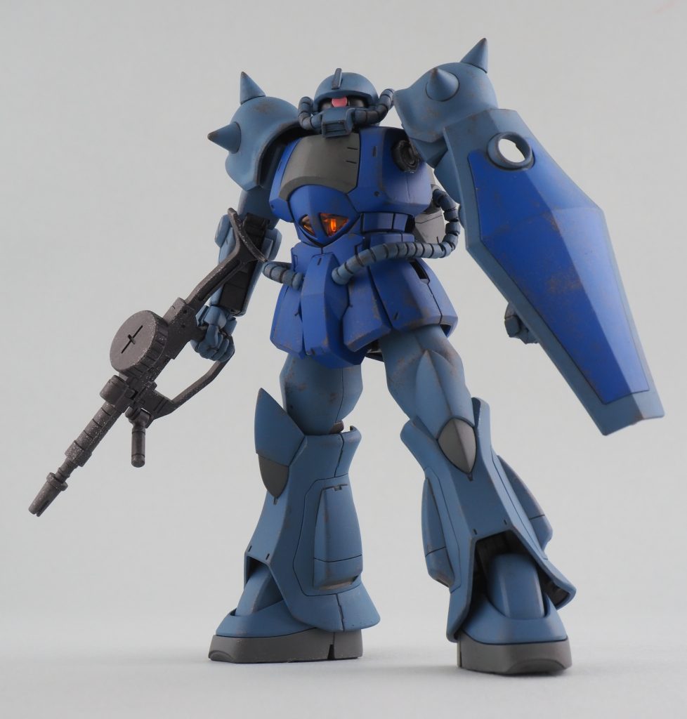 ドダイに乗ってきてアムロにどんどんやられていくグフがラルさんと同じカラーで同じ装備って子供ながらに納得できなかったんですよね。いい感じでまとまったなあと自己満足していて、これのバリエーションを作ろうかとリバイブグフをまた積んでしまっております。現在妄想中…。オラザク参加の皆さんお疲れさまでした！来年もみんなで盛り上がりましょう！！最後までご覧いただきありがとうございました！