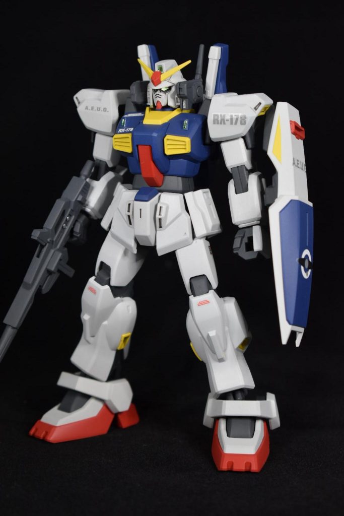 余った旧HGのマークIIも勿体ないのでつくりました。何気にこいつが一番大変だったかもしれません。