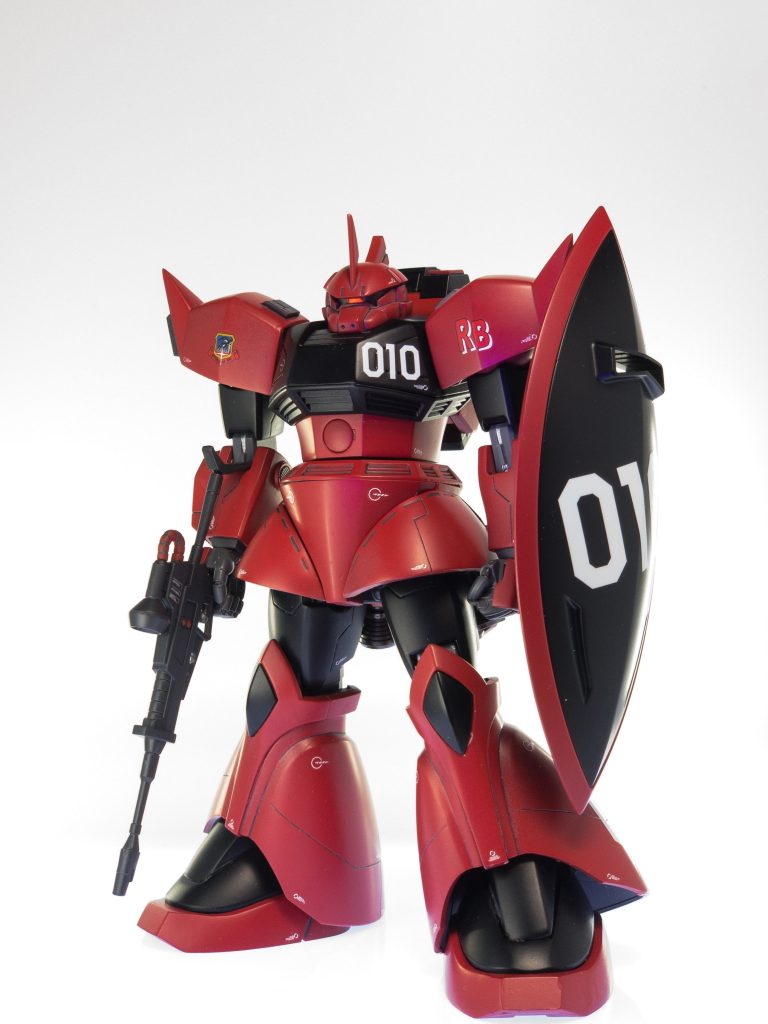 ビームライフル装備デカールはジョニーライデンの帰還に出てくるゲルググを参考にしました。