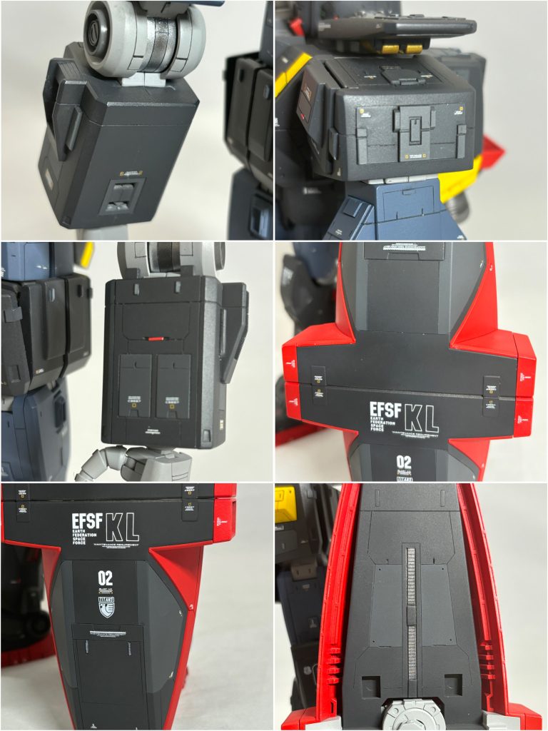 シールドディテールアップ状況。