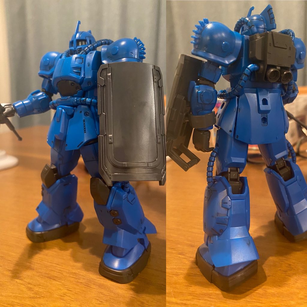 墨入れだけの状態です。だいぶ雰囲気変わりました。