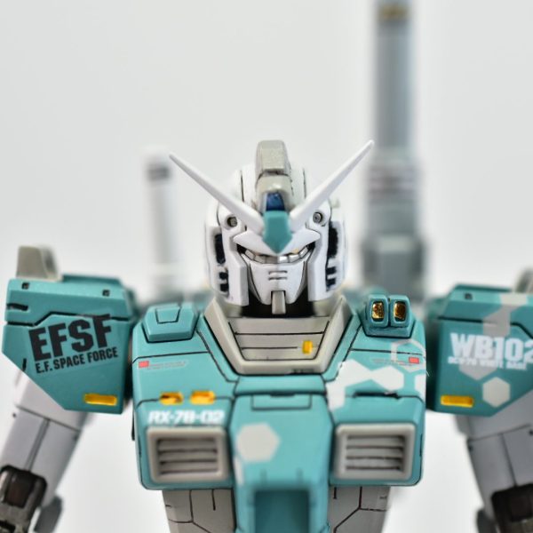 ヘックス迷彩に挑戦！オリジン版ガンダム