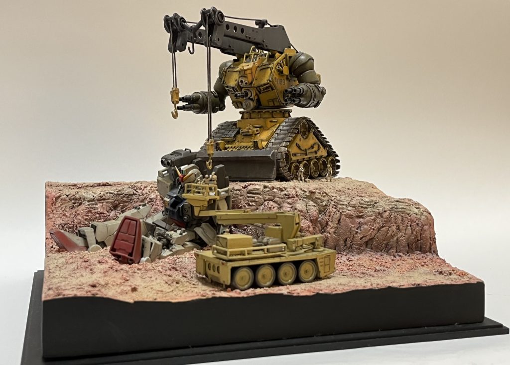 上の写真3枚は吉本プラモデル部の2024模コンに応募させて頂いたものです。初投稿でセミファイナルステージでご紹介頂きました(((o(*゚▽゚*)o)))‼️