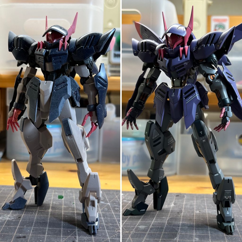 雪原の死神（ガンダムグレモリー）–2枚目/制作者：ぼんちゃん