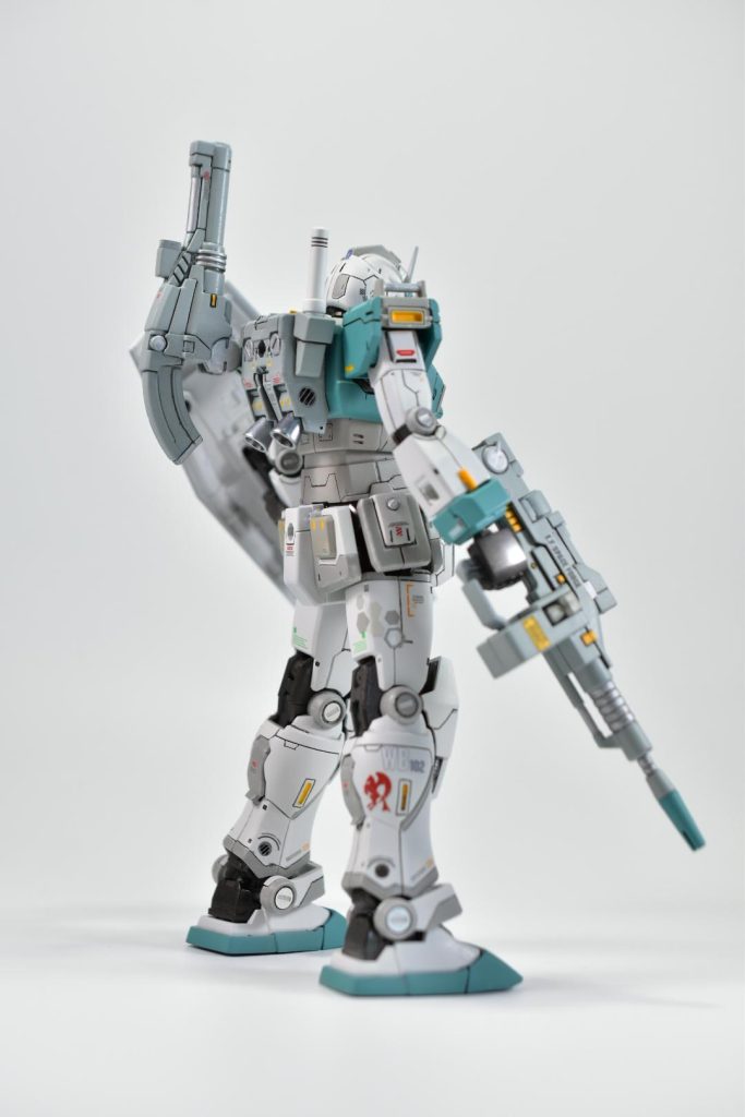 ヘックス迷彩に挑戦！オリジン版ガンダム–6枚目/制作者：メタルス