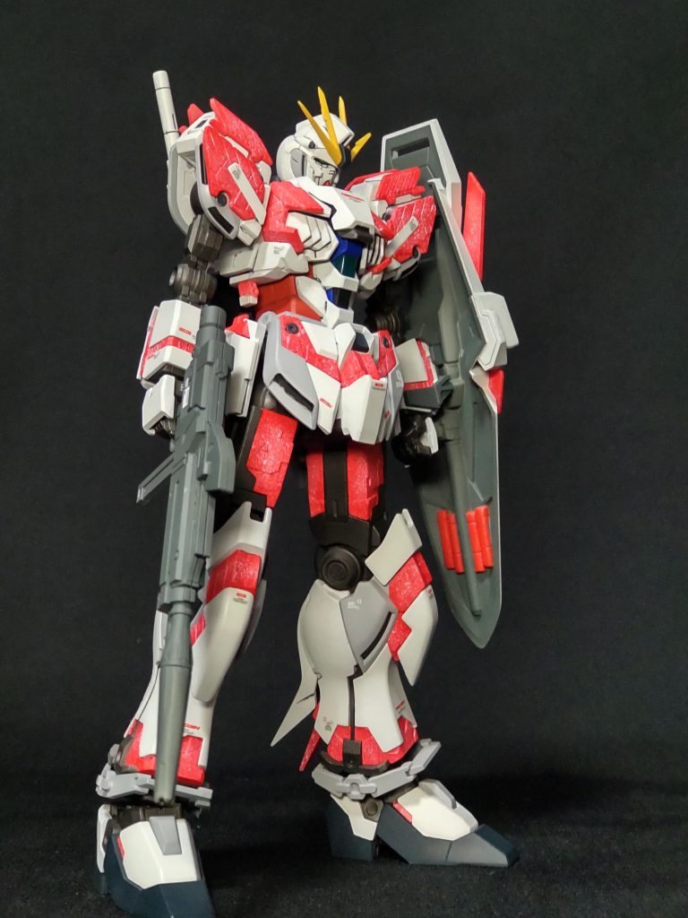 シールドグレネードは穴埋めし、赤で塗り分け