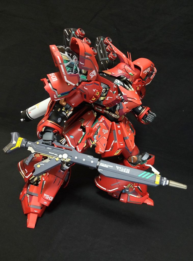 ロングライフルを持っての出撃シーン、ロングライフルがあれば、これはやりますよね😃。