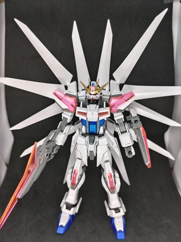 セイ、何やってるんだよっ！　ギャラクシーブースターでビルドストライクエクシードギャラクシーのピンチに駆けつけたレイジ😁