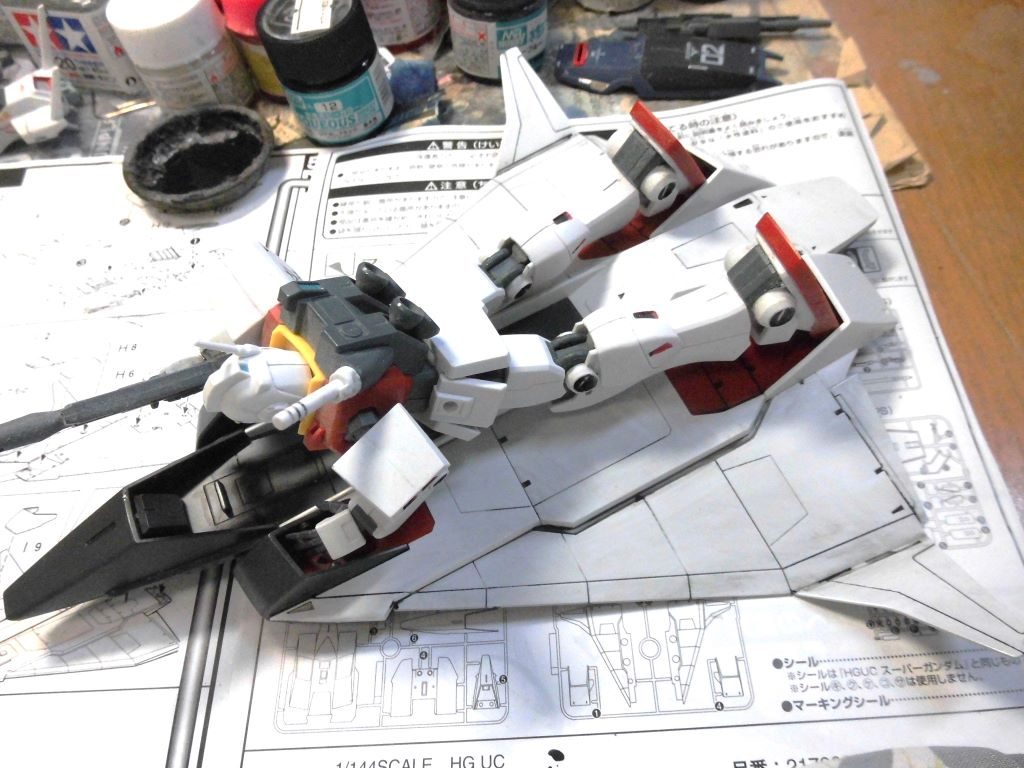 フライングアーマー＋ジムⅡ–4枚目/制作者：福田政幸