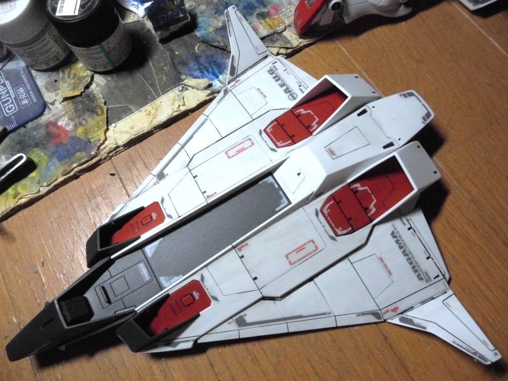 フライングアーマー＋ジムⅡ–3枚目/制作者：福田政幸