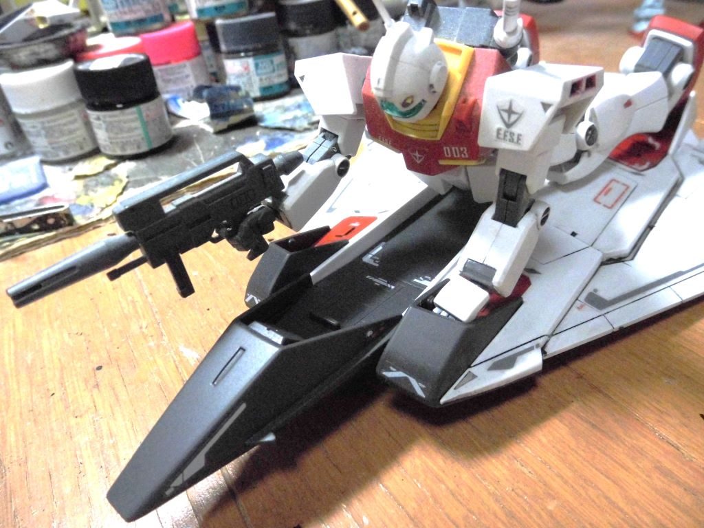 フライングアーマー＋ジムⅡ–2枚目/制作者：福田政幸