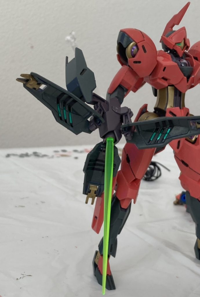 ビームブレイザーのシールが面倒くさかった