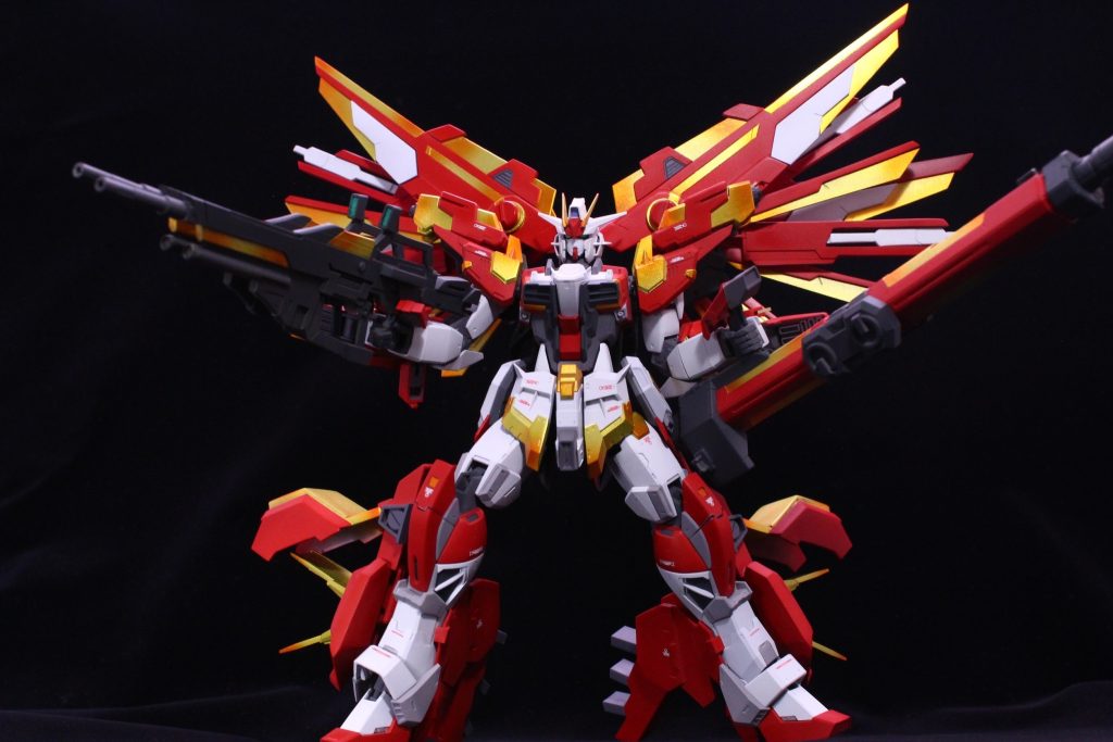 極限の熱さを受け入れろ!覚醒技風のポーズ