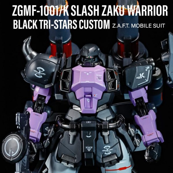 SLASH ZAKU WARRIOR 黒い三連星仕様