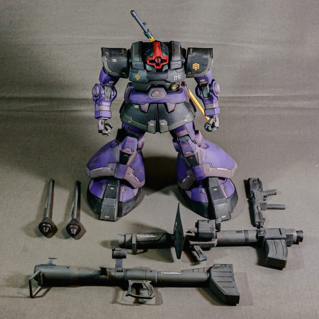 MS-09 ドム–8枚目/制作者：しるばにあ