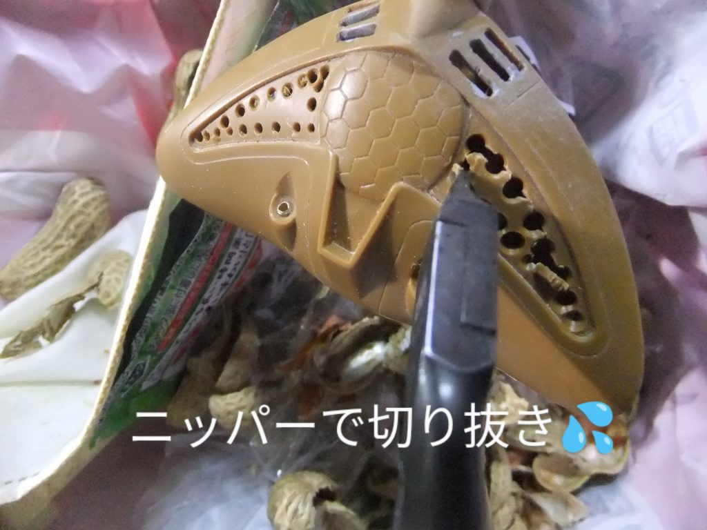 旧キット　アッグガイ　なんちゃって改修😁　施工内容画像を新規で複数追加しましたのでヨロシクお願いします🙇–7枚目/制作者：gtarou