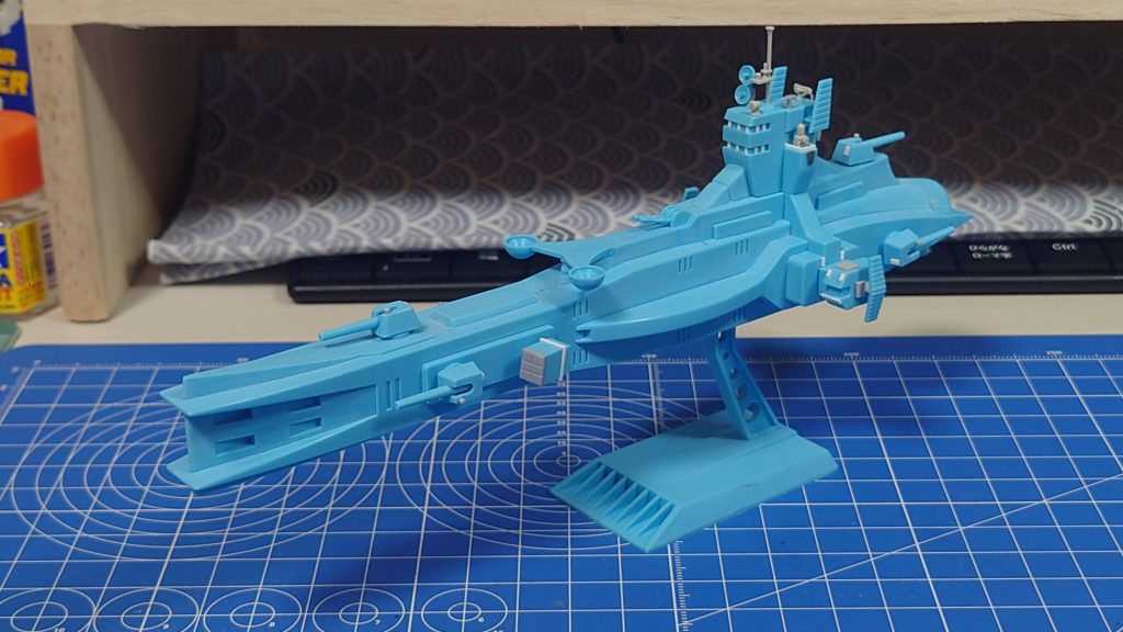 合わせ目とスケール感に苦戦しましたが、楽しく制作できました。