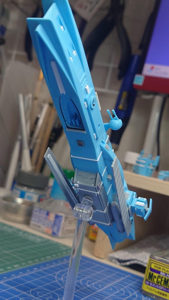 サラミス級宇宙巡洋艦–2枚目/制作者：七等兵