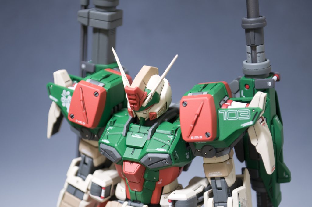 1/100 MG バスターガンダム–3枚目/制作者：アルル