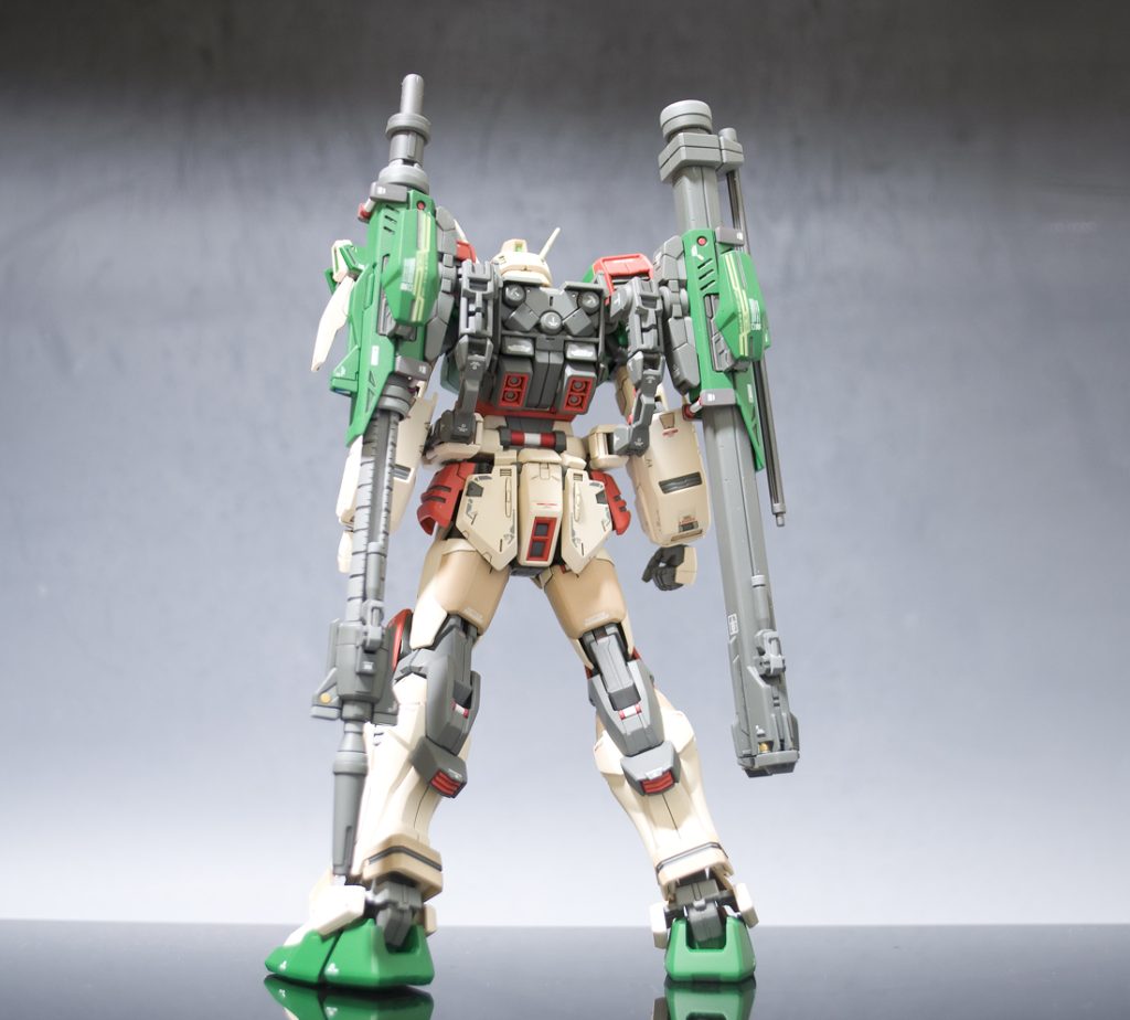 1/100 MG バスターガンダム–2枚目/制作者：アルル