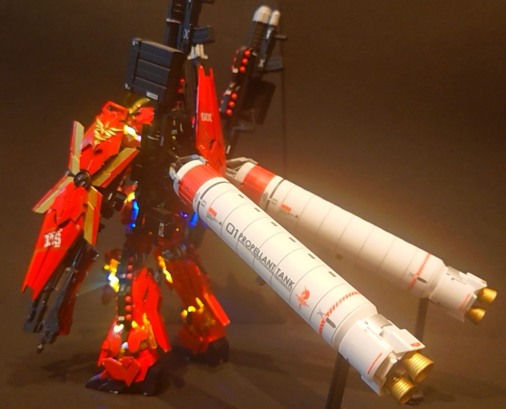 フル・フロンタル専用ユニコーンガンダム　ver1.2〝セラフィム〟ハイパービームジャベリン装備–9枚目/制作者：ΚΑΖ