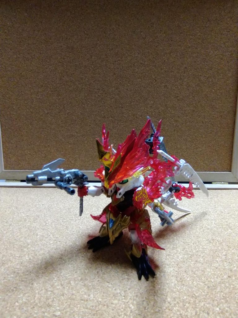 今回は機体には手を掛けず、気になっていたバックパックと武器をメインに手を加えました。