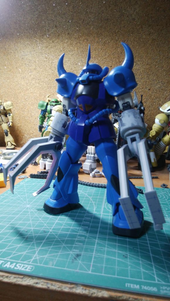 大型クローです。これは個人的に作りたくて勝手に作りました。モビルスーツでも挟めるような大きさを目指したら、こんなに大きくなりました(´Д` )。