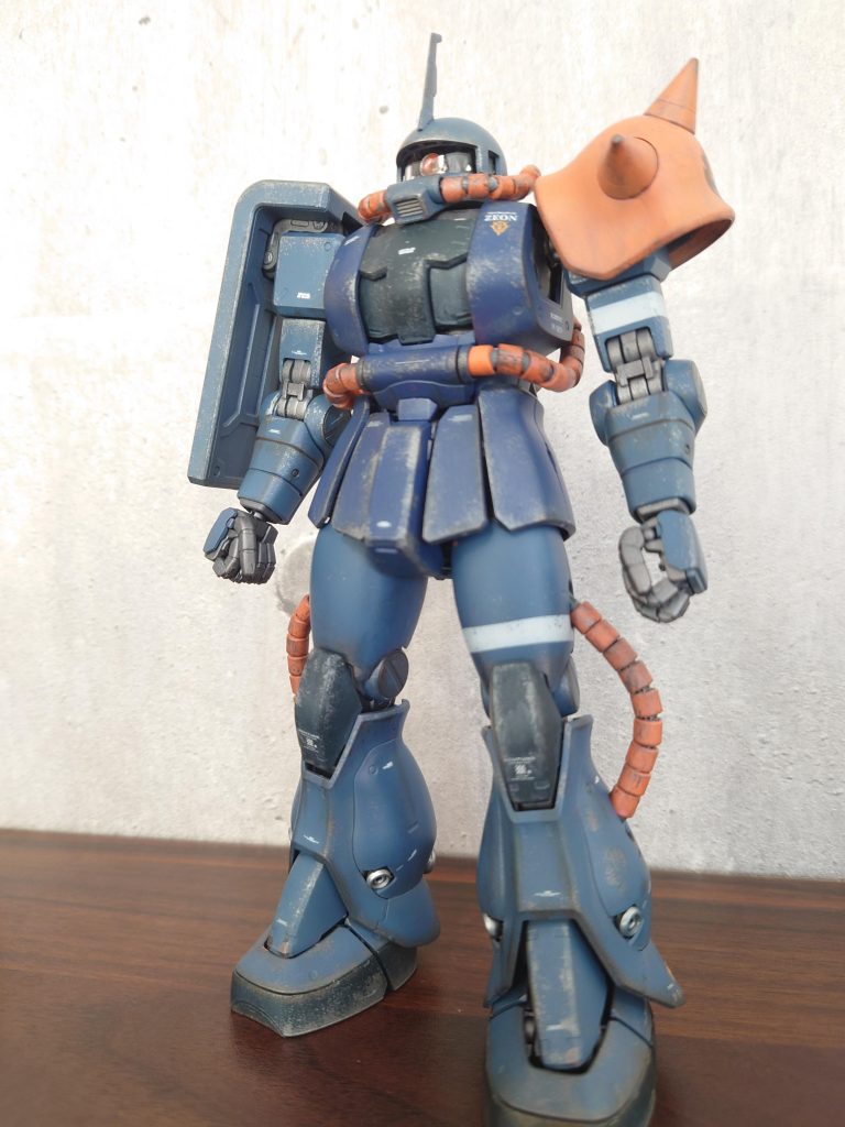 MGシャアザク 自分専用機–2枚目/制作者:@Kazon1221