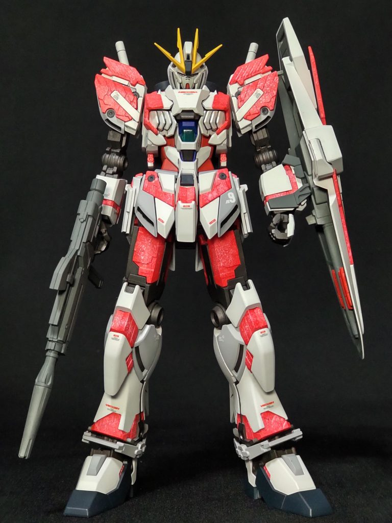 バーニア以外は艶消しにしてあります。