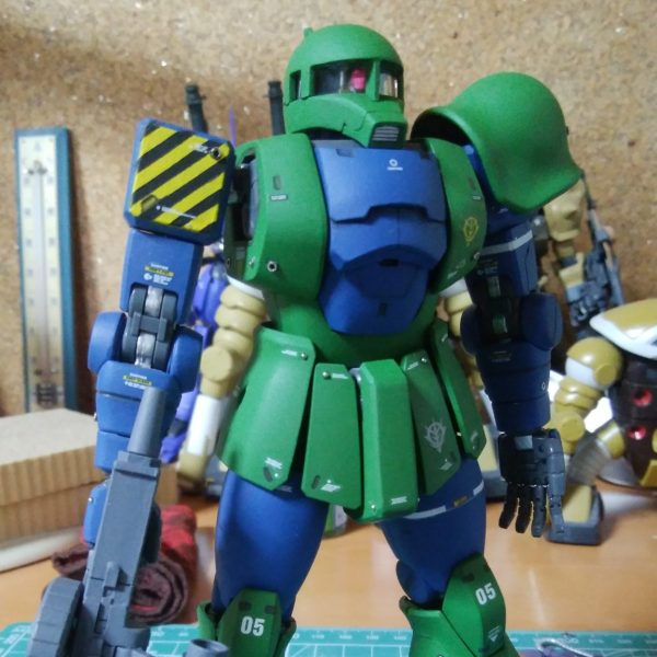 MS-05B ザクⅠ ランバ・ラル専用機｜MU8626さんのガンプラ作品
