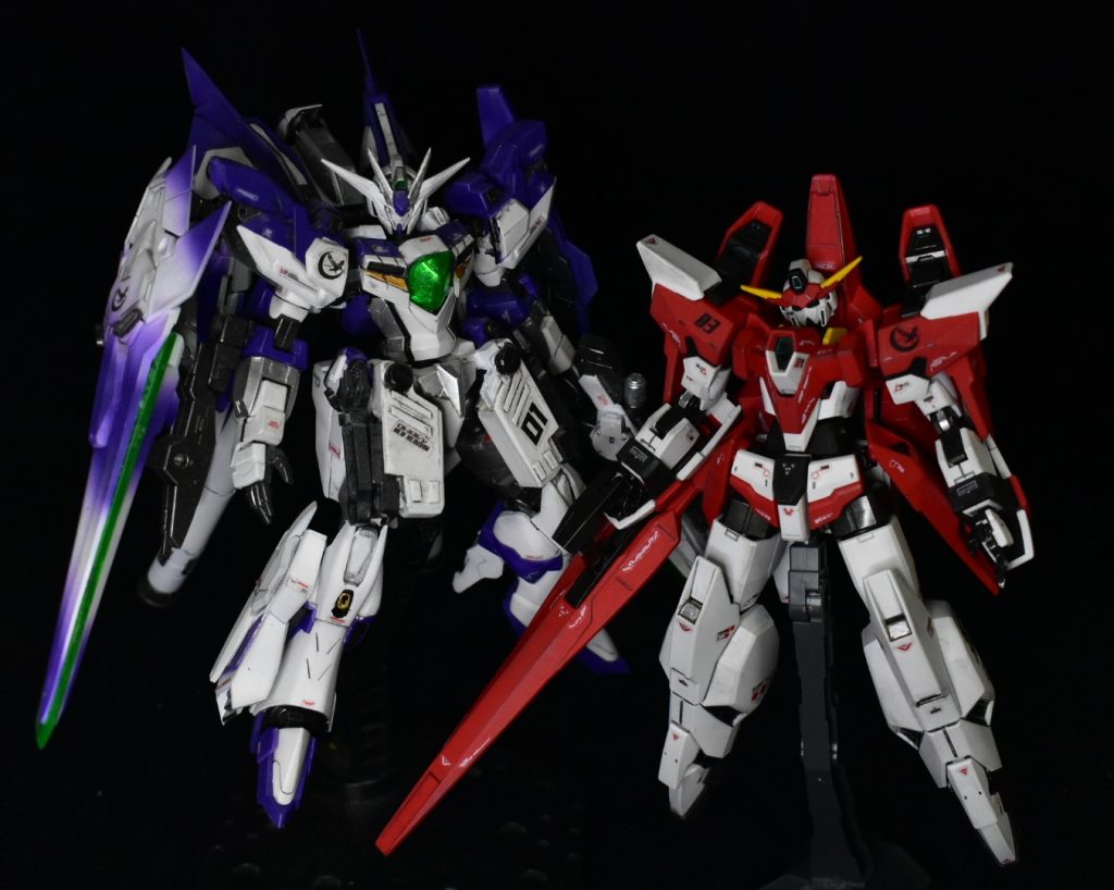 以前に投稿したリボーンズガンダムとそれぞれ13年前と12年前の産物 共に最古参最後まで見ていただきありがとうございました
