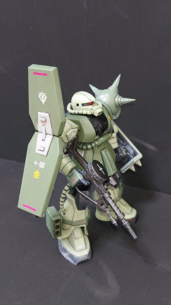 モノアイシールド？装着前です