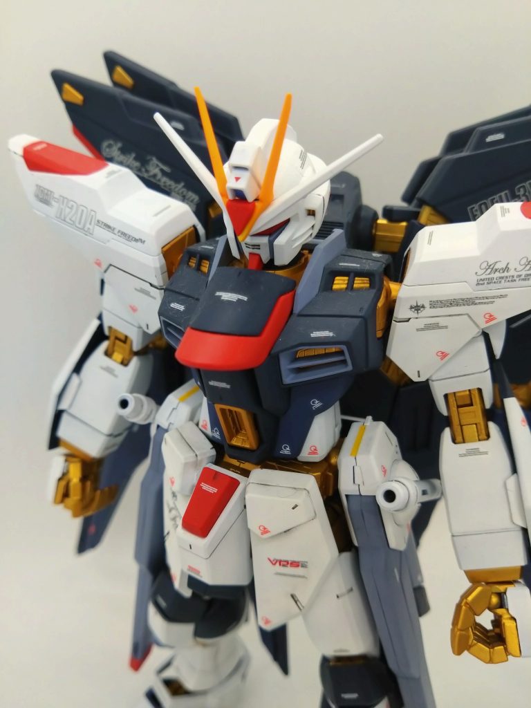 いただきものでストライクフリーダムガンダム