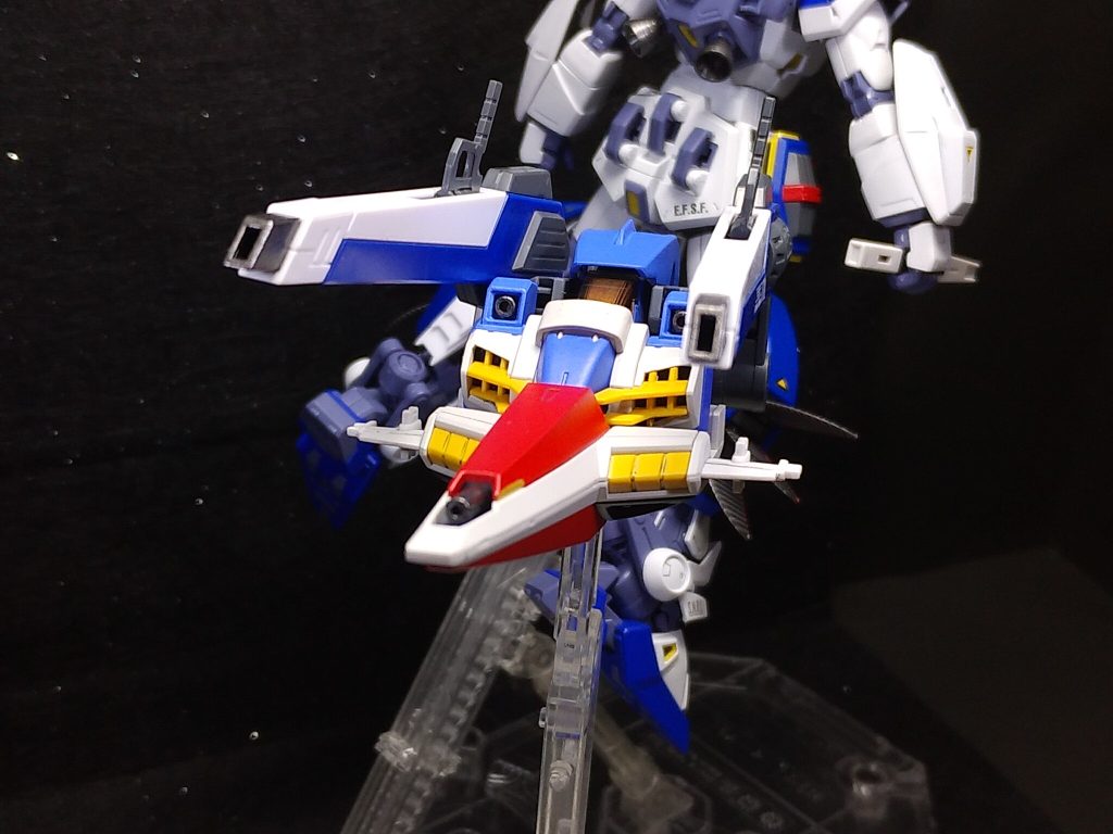 ハルブラスター上がNVタイプ時、下がタイプFF時の状態です。