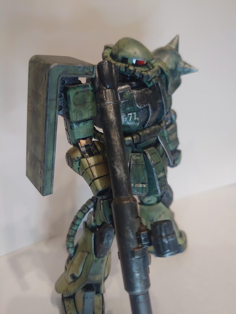 RGザクIIウェザリング–5枚目/制作者：T.n