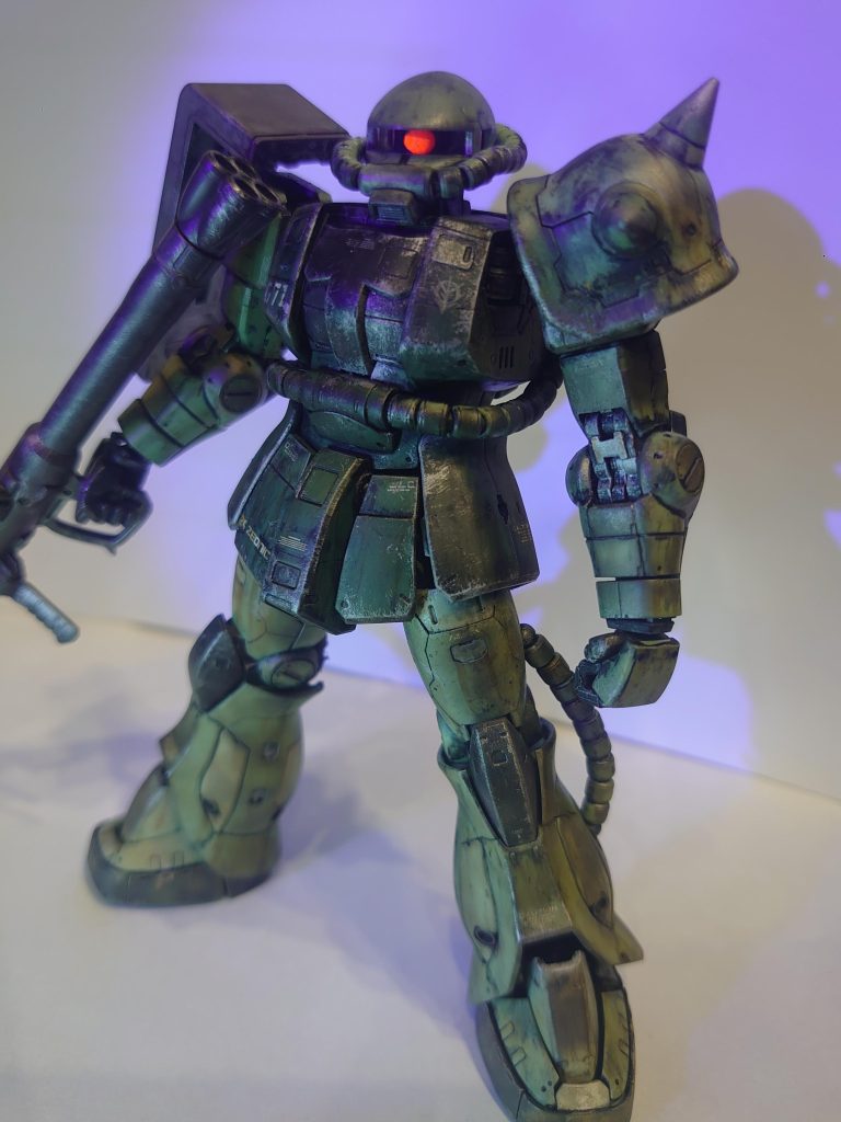 RGザクIIウェザリング–4枚目/制作者：T.n