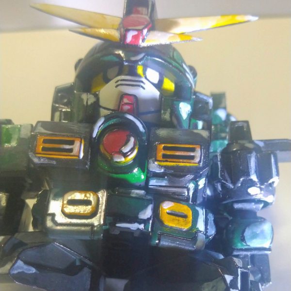 ＢＢ戦士　ガンダムレオパルド　アニメ塗り(素組み)