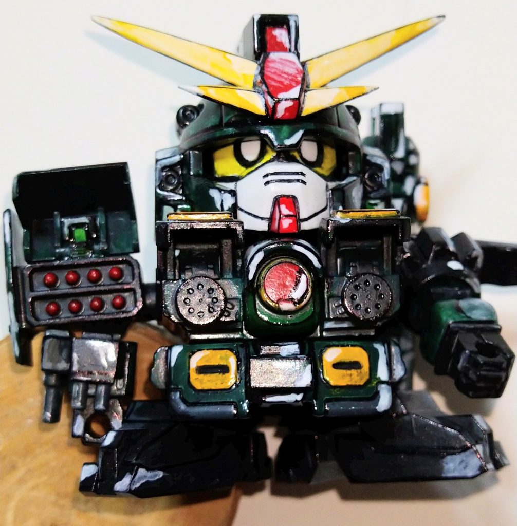 武器庫大オープン。油性マジックペンで実線描きこみましたね 