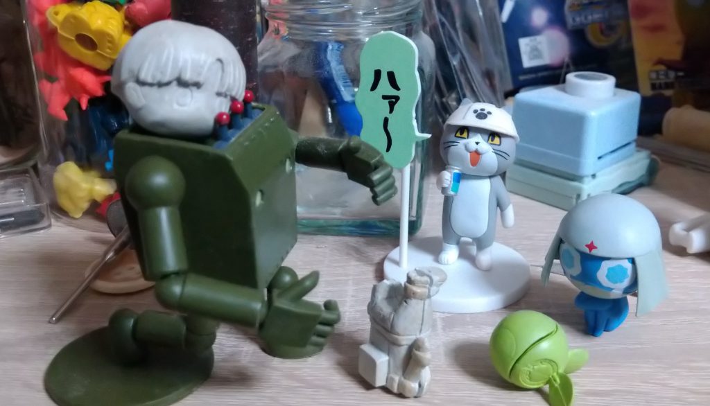 おわかりですか？この中にウッソくんの原型がいます。 